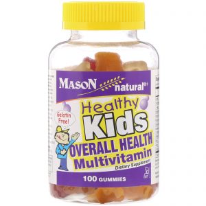 Comprar Mason Natural, Healthy Kids, Multivitamínico para Saúde em Geral, 100 Gomas