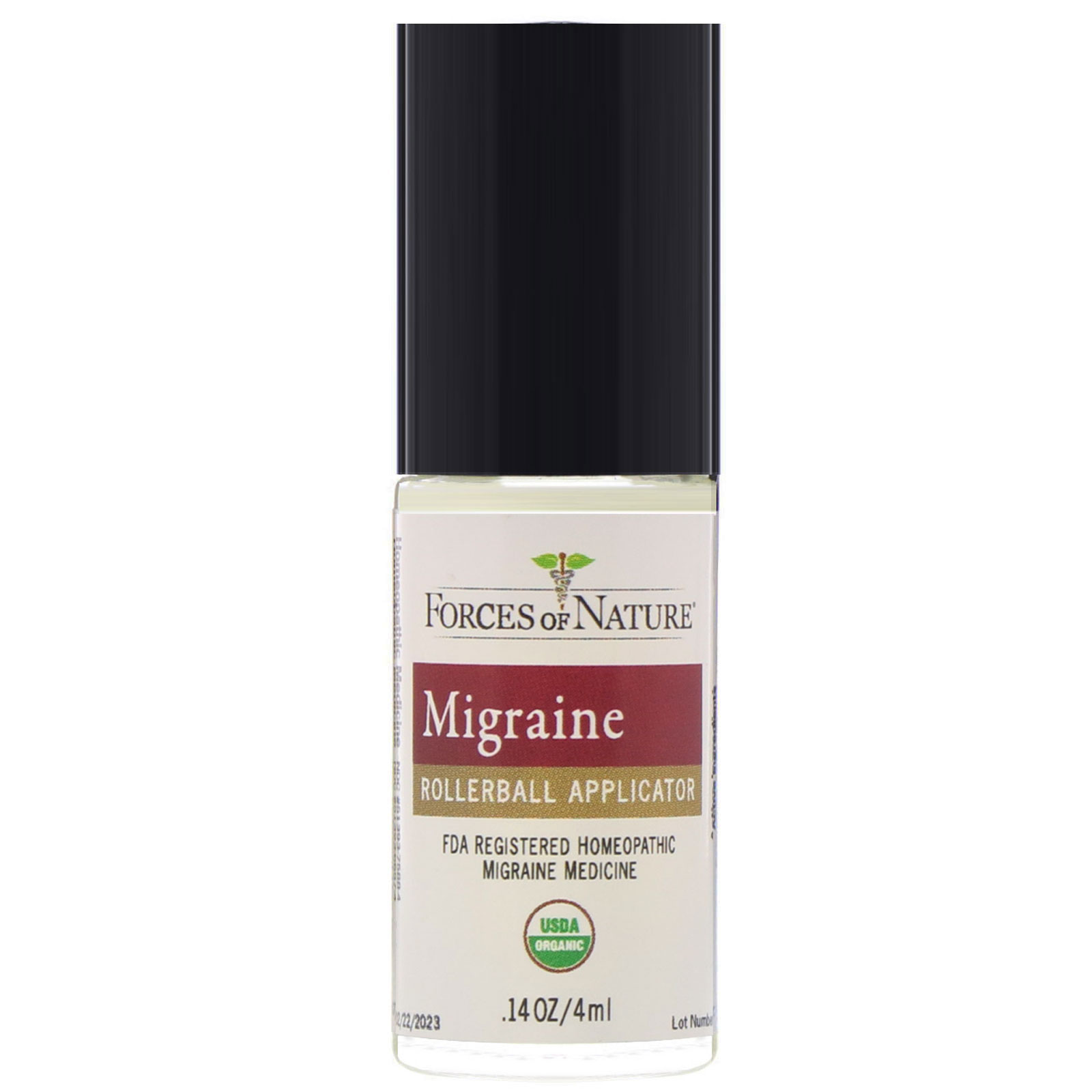Comprar Forces of Nature, Enxaqueca, Roll-on para Controle da Dor, 4 ml (0,14 oz) - Imagem 3