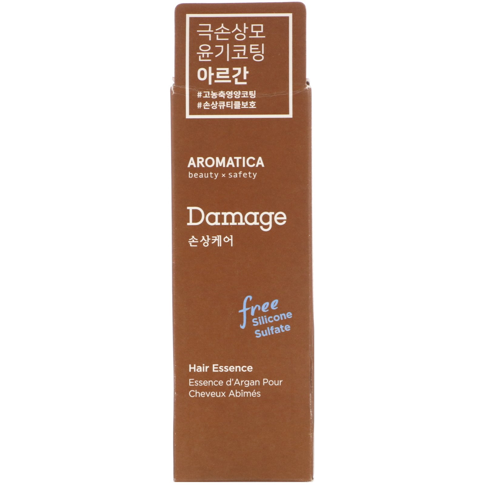 Comprar Aromatica, Argan Hair Essence, Damage Care, 1.6 fl oz (50 ml) - Imagem 2