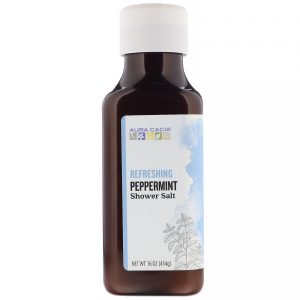 Comprar Aura Cacia, Shower Salt, Refreshing Peppermint, 16 oz (454 g)
