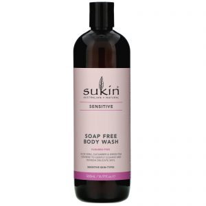Comprar Sukin, Soap Free Body Wash, Sensitive, 16.91 fl oz (500 ml)