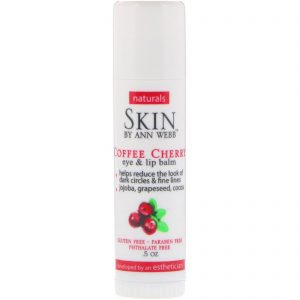 Comprar Skin By Ann Webb, Bálsamo para os Olhos e Lábios, Sementes de Café, 0,5 oz (14 ml)