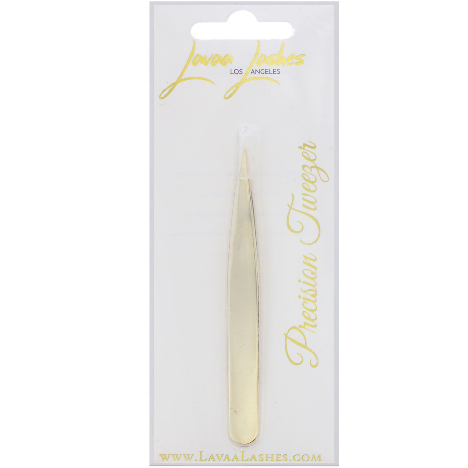 Comprar Lavaa Lashes, Pinça de precisão, Ouro, 1 unidade - Imagem 2