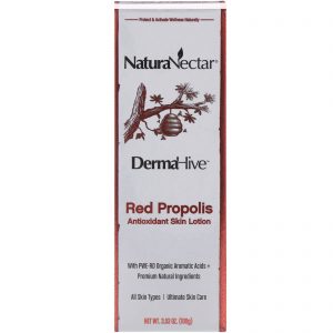 Comprar NaturaNectar, DermaHive, Red Propolis Antioxidant Skin Lotion, 3.53 oz (100 g)