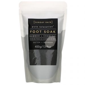 Comprar Sunday Rain, Pure Relaxation, Foot Soak, Bamboo + Charcoal, 13.9 oz (400 g)