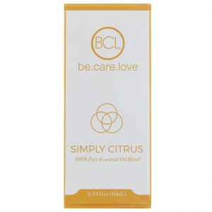Comprar BCL, Be Care Love, Mistura de óleo essencial 100% puro, simplesmente cítrico, 0,34 fl oz (10 ml)