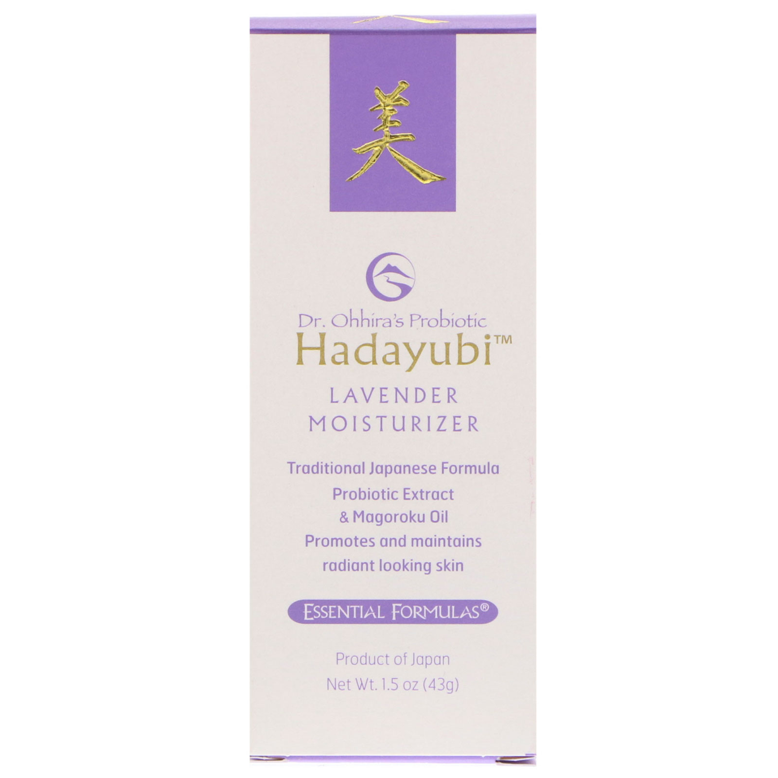 Comprar Dr. Ohhira's, Hadayubi Lavendar Moisturizer, 1.5 oz (43 g)