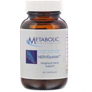 Comprar Metabolic Maintenance, NERVEsustain, 30 Capsules