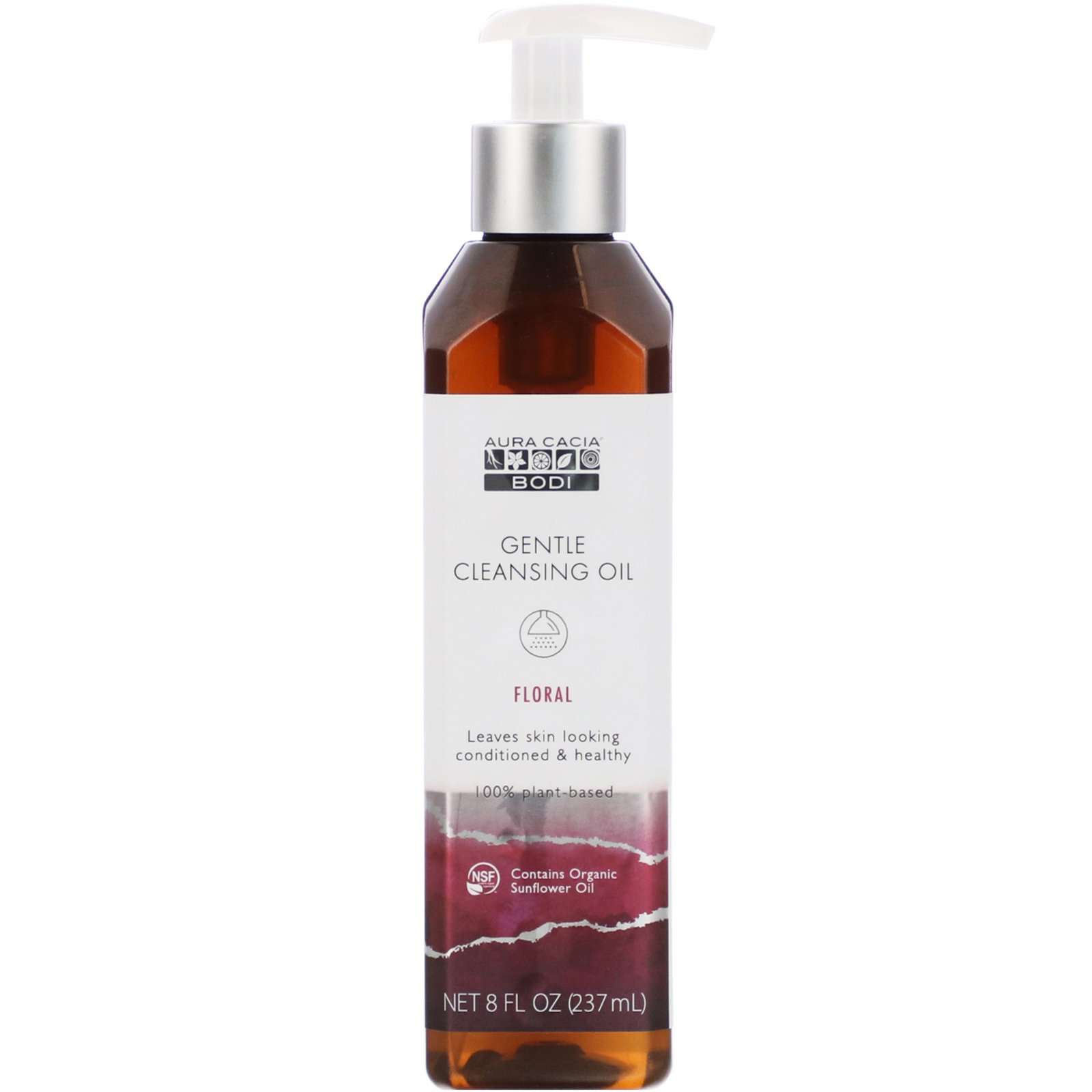 Comprar Aura Cacia, Gentle Cleansing Oil, Floral, 8 fl oz (237 ml)