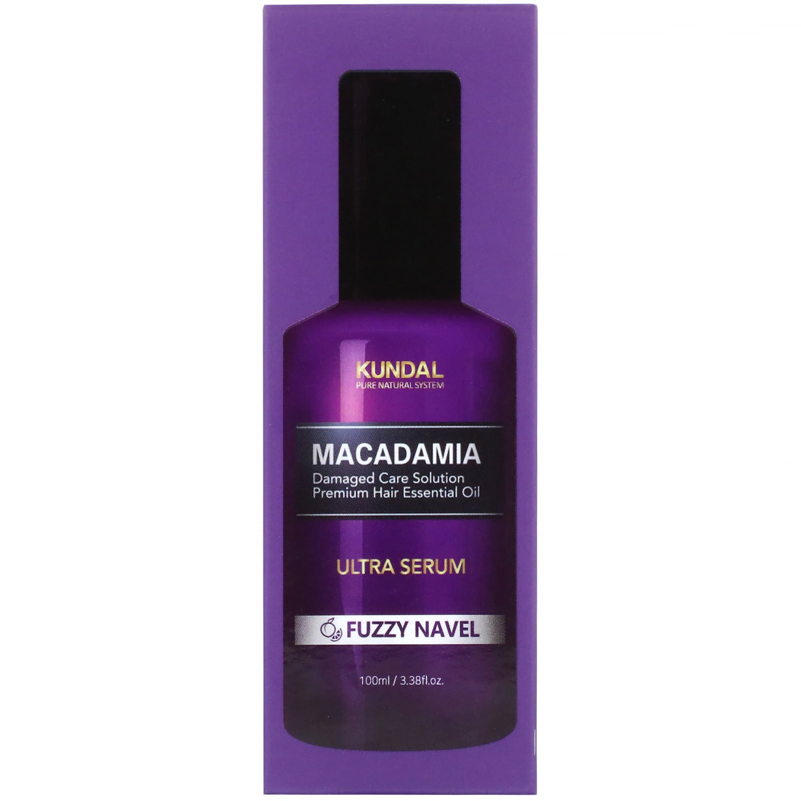 Comprar Kundal, Macadamia, Ultra Serum, Fuzzy Navel, 3.38 fl oz (100 ml) - Imagem 2