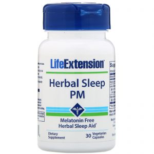 Comprar Life Extension, Herbal Sleep PM, 30 Cápsulas Vegetarianas