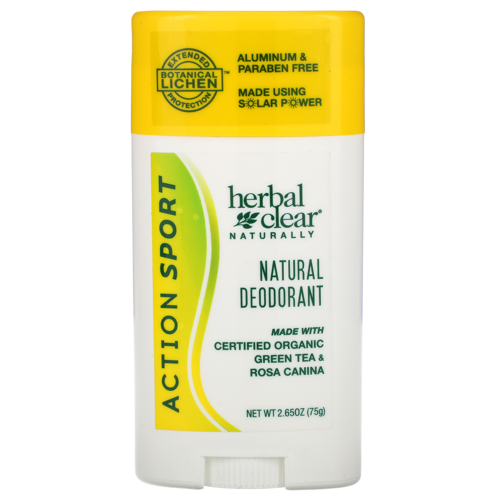 Comprar 21st Century, Herbal Clear Naturally, Natural Deodorant, Action Sport, 2.65 oz (75 g)
