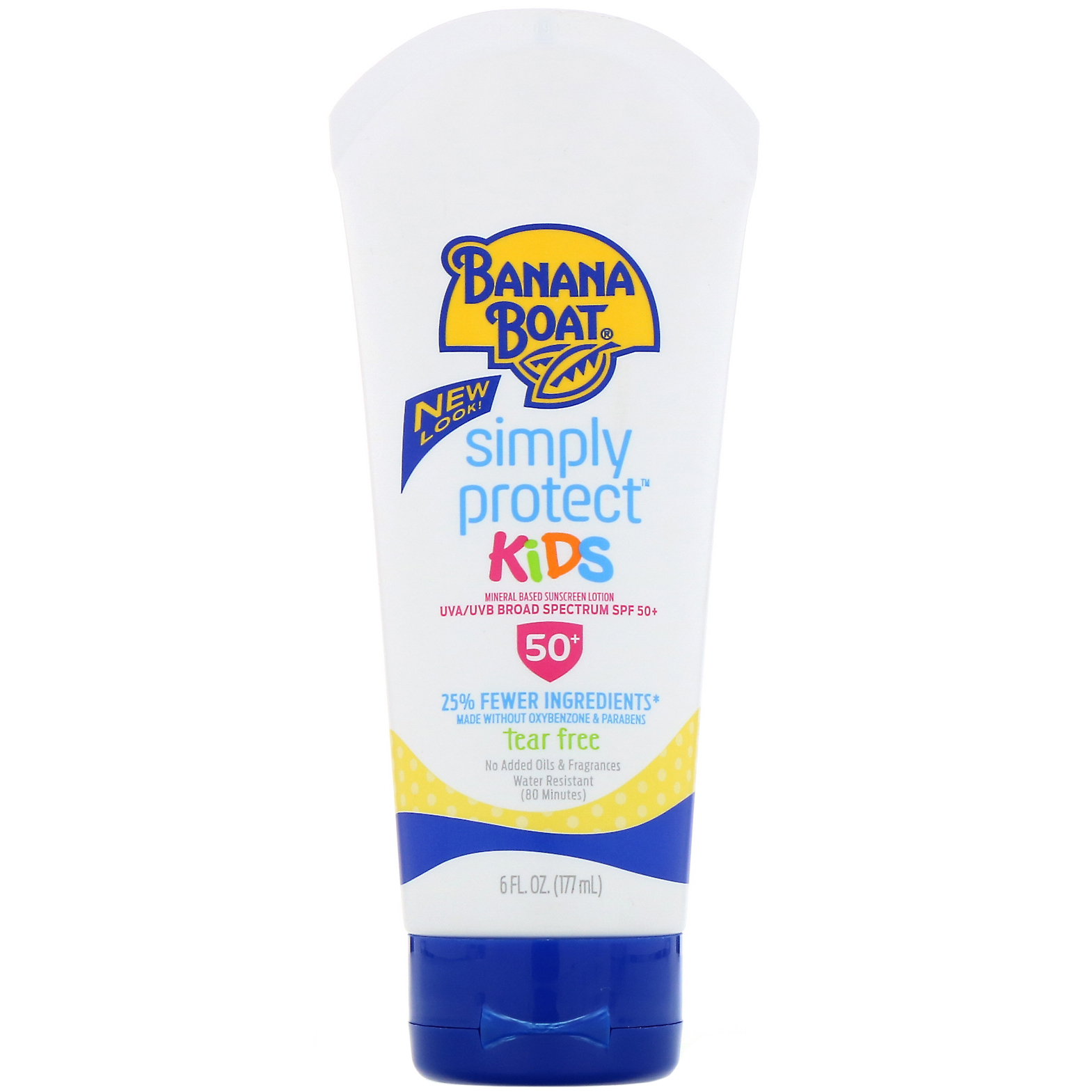 Comprar Banana Boat, Simply Protect Kids Sunscreen Lotion, SPF 50+, 6 oz (177 ml)