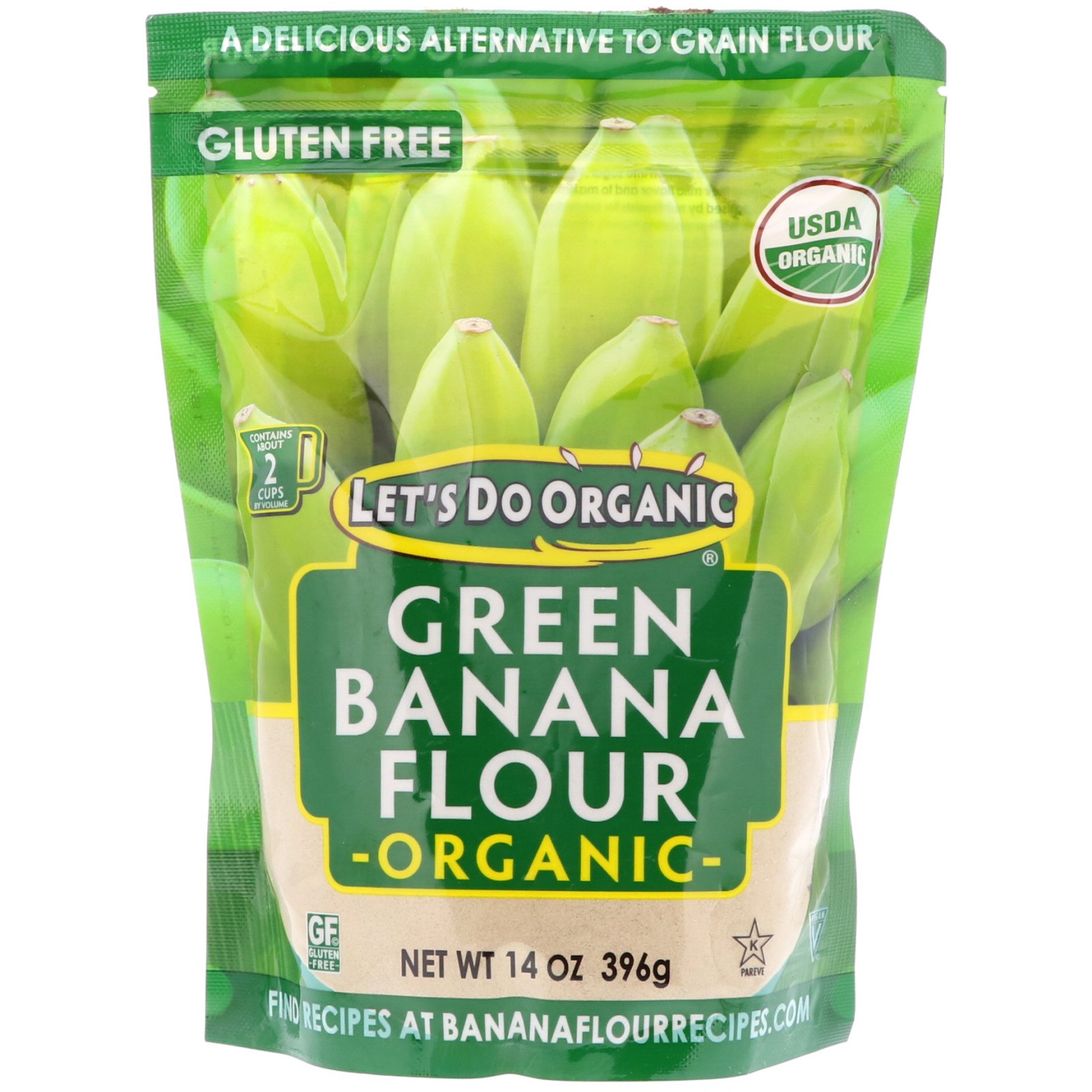 Comprar Edward & Sons, Let's Do Organic, Organic Green Banana Flour, 14 oz (396 g)