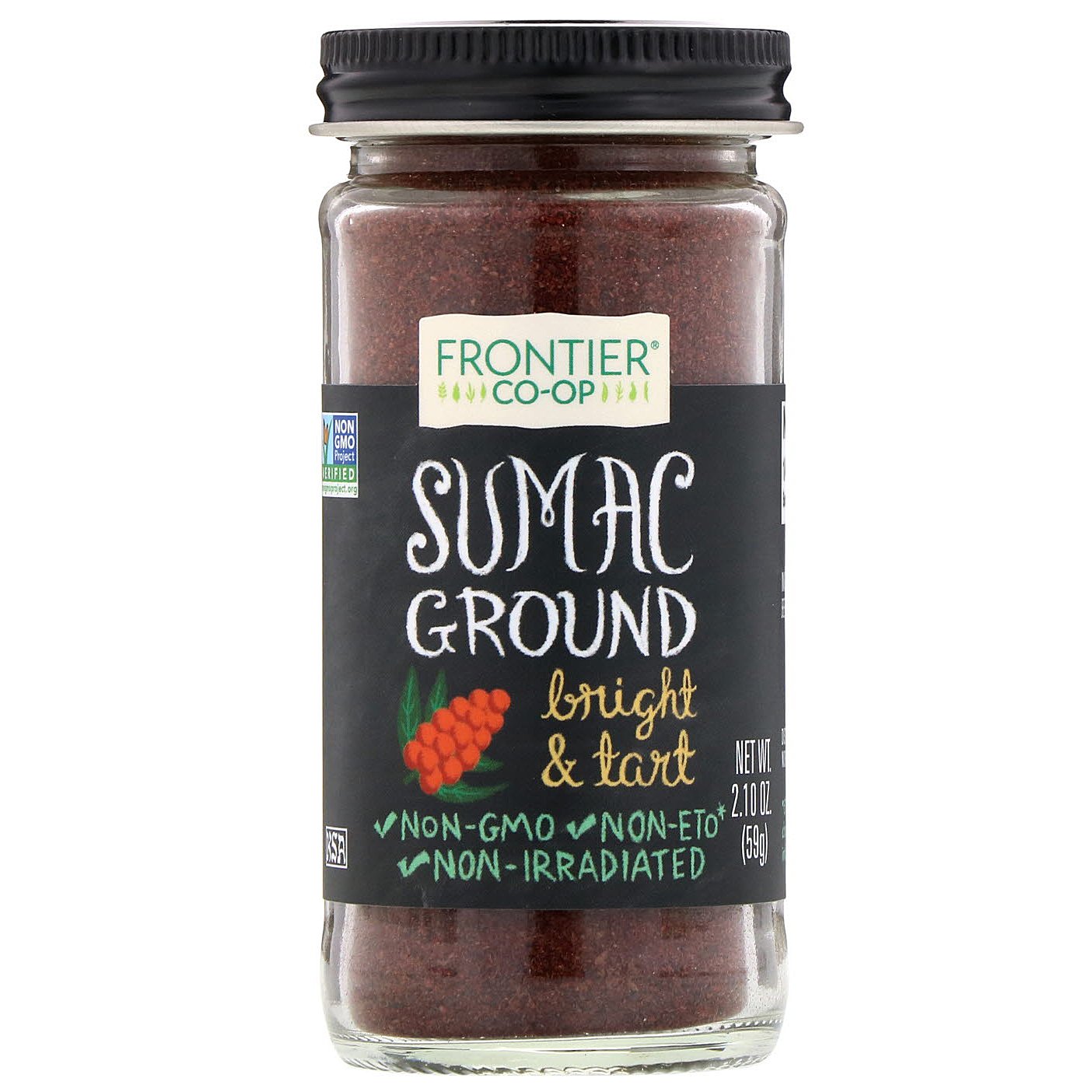 Comprar Frontier Natural Products, Sumagre Moído, 2,10 oz (59 g)