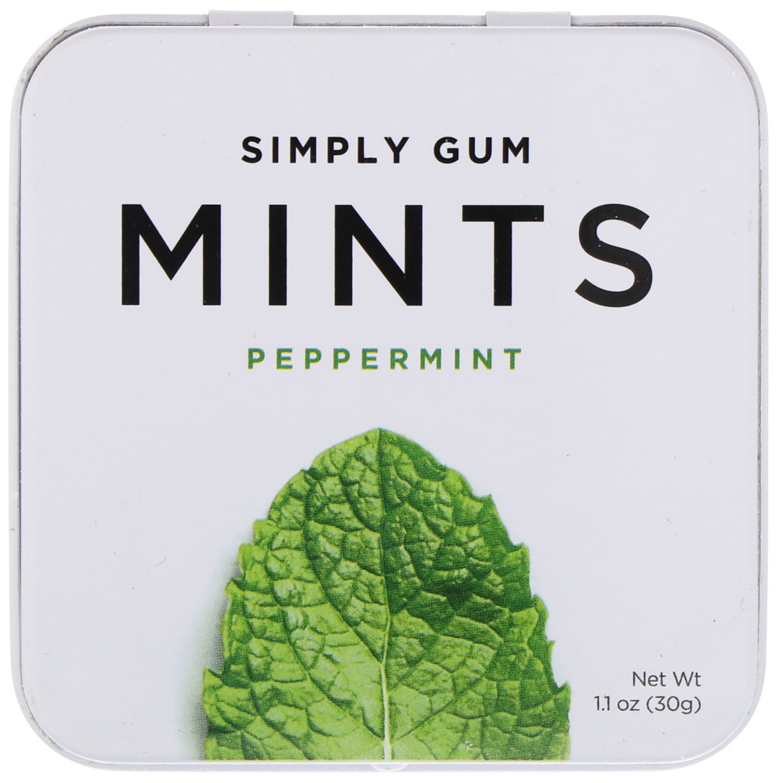 Comprar Simply Gum, Balas, Hortelã, 1,1 oz (30 g)