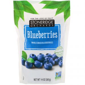 Comprar Stoneridge Orchards, Blueberries, Whole Dried Blueberries, 14 oz (397 g)