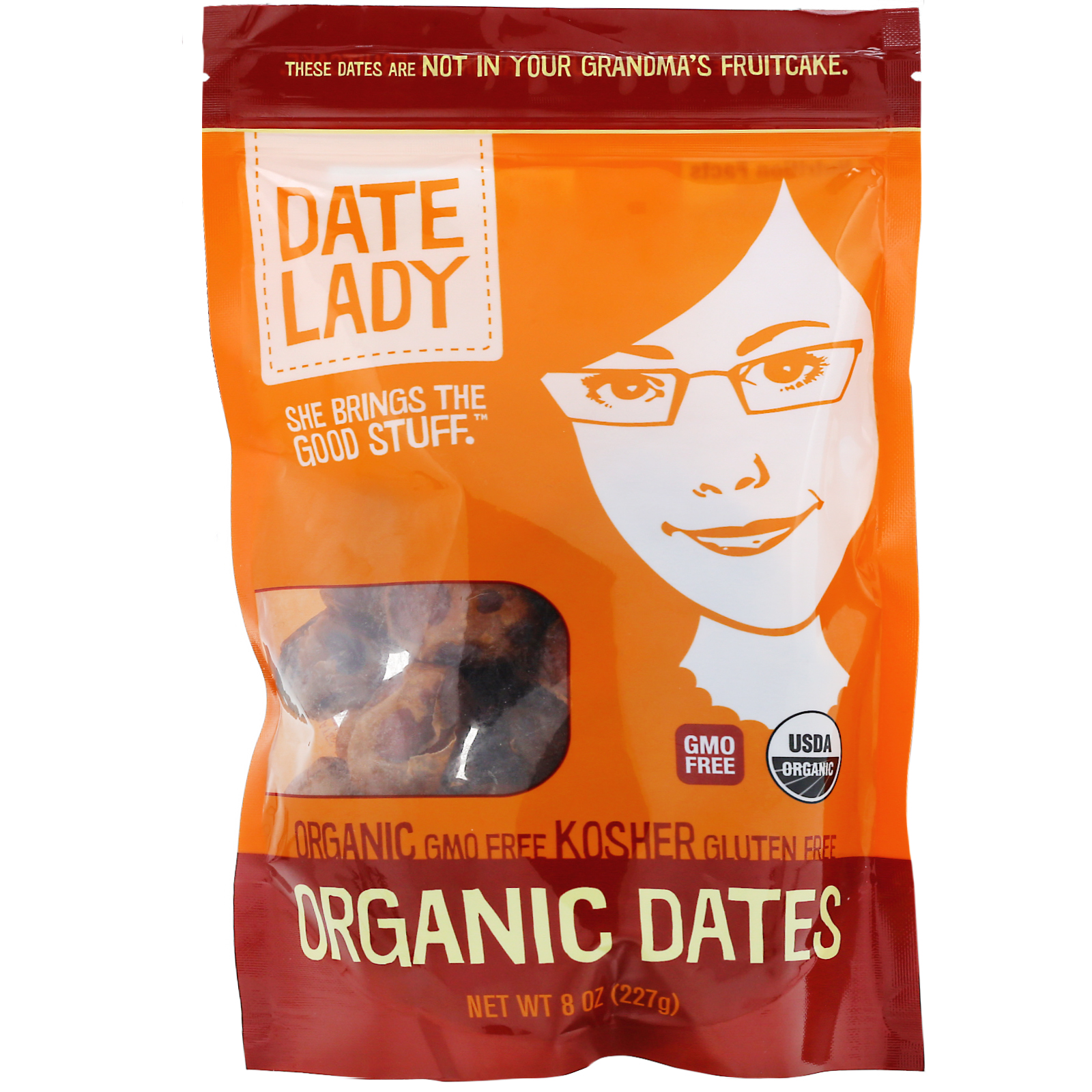 Comprar Date Lady , Tâmaras Orgânicas, 227 g (8 oz)