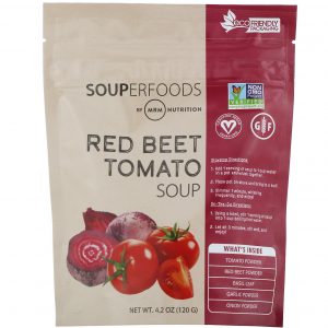 Comprar MRM, Souperfoods, Sopa de Beterraba Vermelha e Tomate, 120 g (4,2 oz)