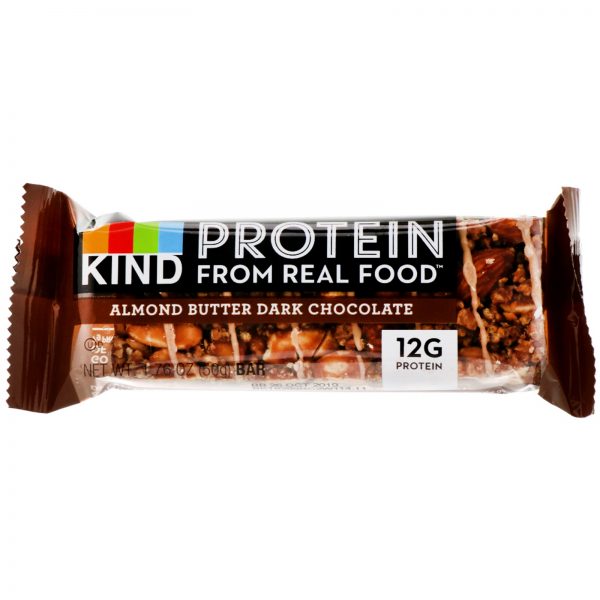 Comprar KIND Bars, Protein Bars, Almond Butter Dark Chocolate, 12 Bars, 1.76 oz (50 g) Each - Imagem 4