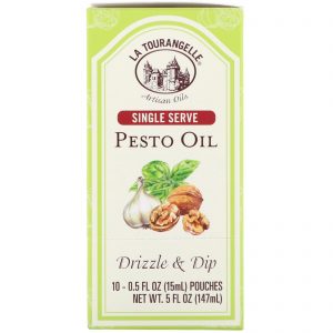 Comprar La Tourangelle, Drizzle & Dip, Óleo de Pesto, 10 Saquinhos, 0,5 fl oz (15 ml) Cada