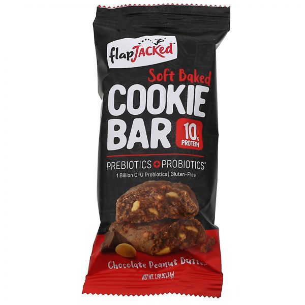 Comprar FlapJacked, Biscoitos Levemente Assados, Chocolate e Manteiga de Amendoim, 12 Barras, 1,90 oz (54 g) Cada - Imagem 4