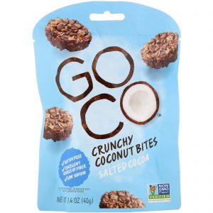 Comprar GoCo, Biscoitos Crocantes de Coco, Cacau Salgado, 1,4 oz (40 g)