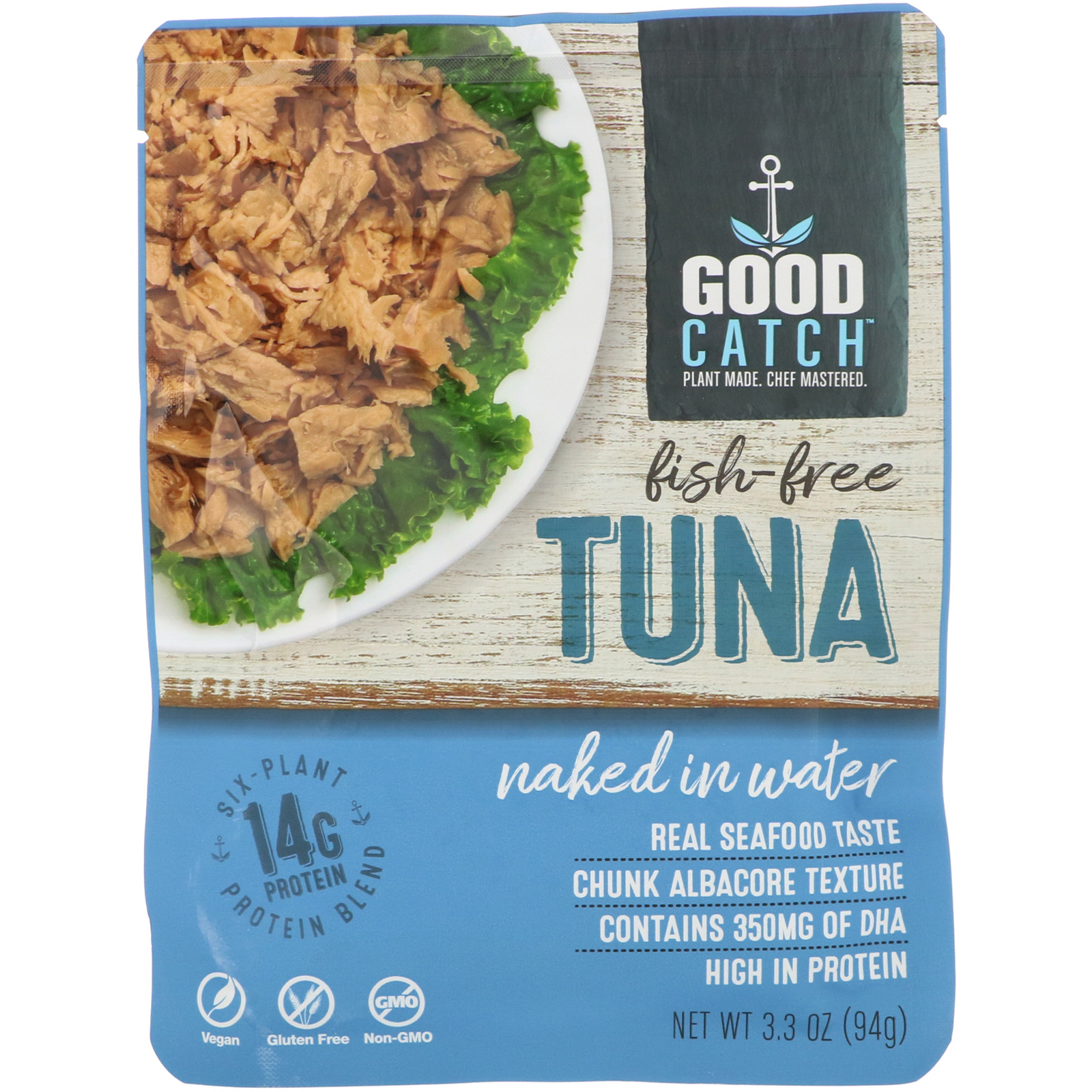 Comprar Good Catch, Fish-Free Tuna, Naked In Water, 3.3 oz (94 g)
