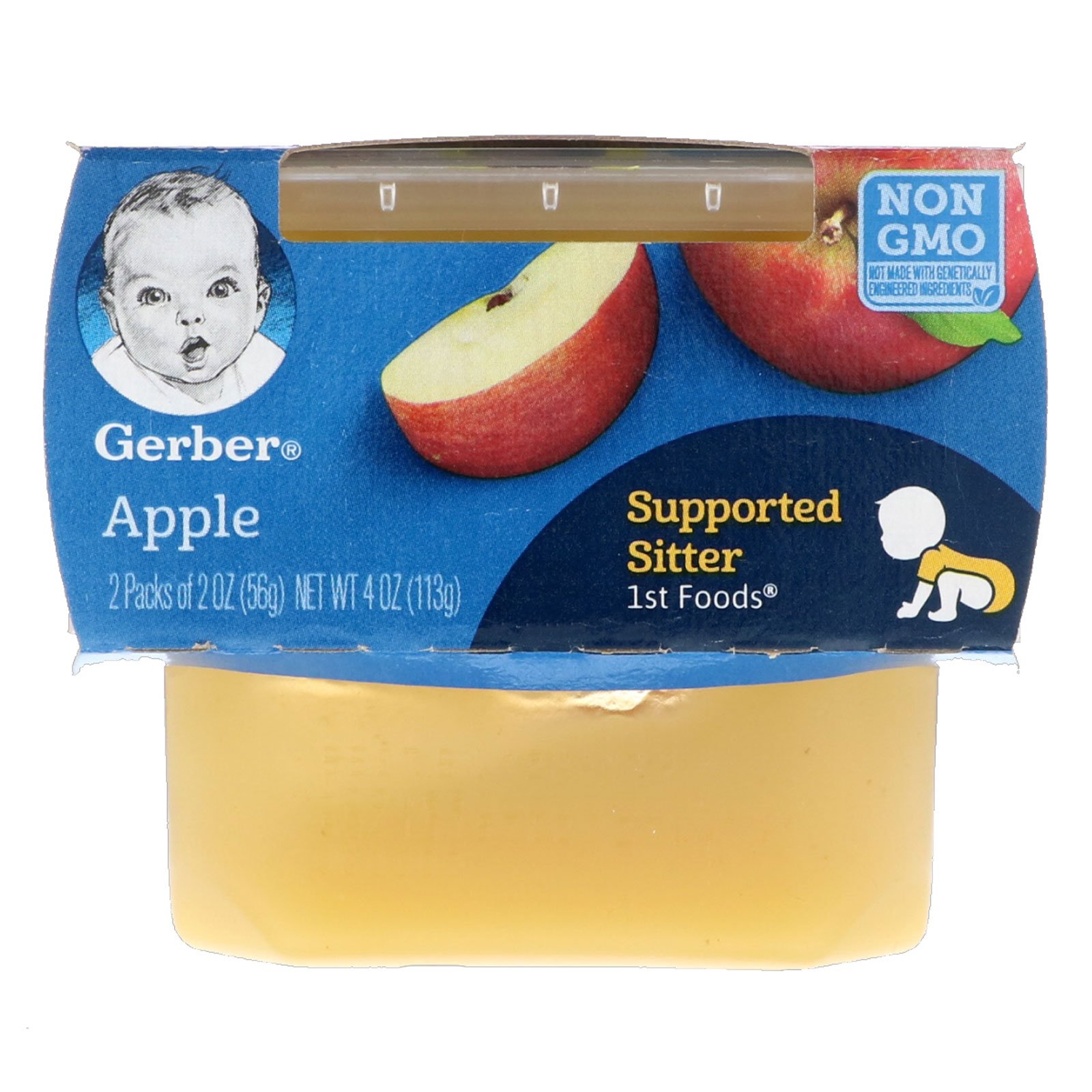 Comprar Gerber, Apple, 2 Pack, 2 oz (56 g) Each