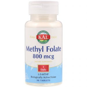 Comprar KAL, Metil Folato, 800 mcg, 90 comprimidos