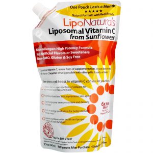 Comprar Lipo Naturals, Liposomal Vitamin C from Sunflowers, 15 oz (443 ml)