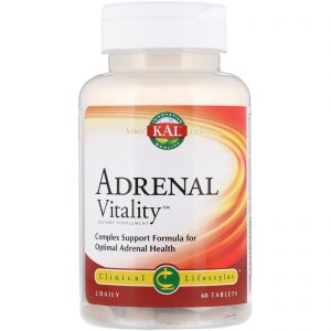 Comprar KAL, Adrenal Vitality, 60 Tablets