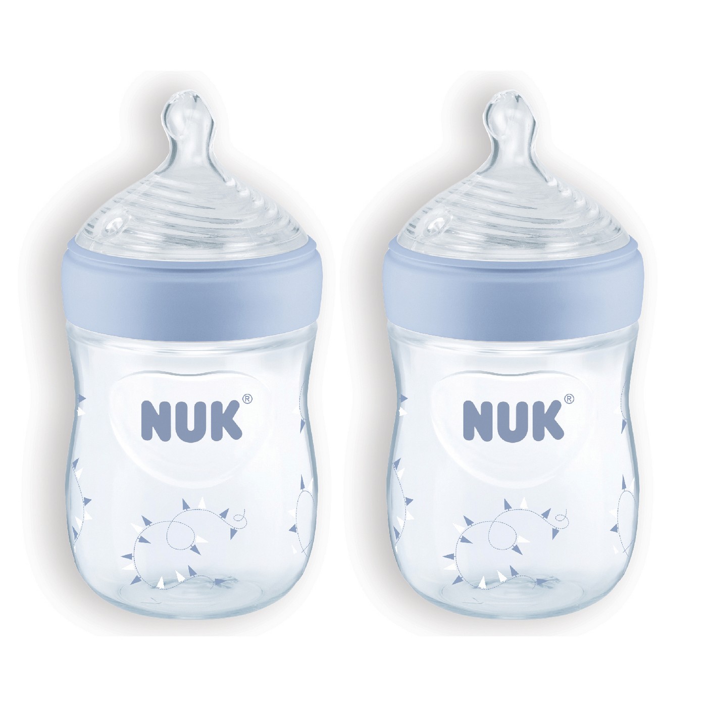 Comprar NUK, Simply Natural, Bottles, Boy, 0+ Months, Slow , 2 Pack, 5 oz (150 ml) Each