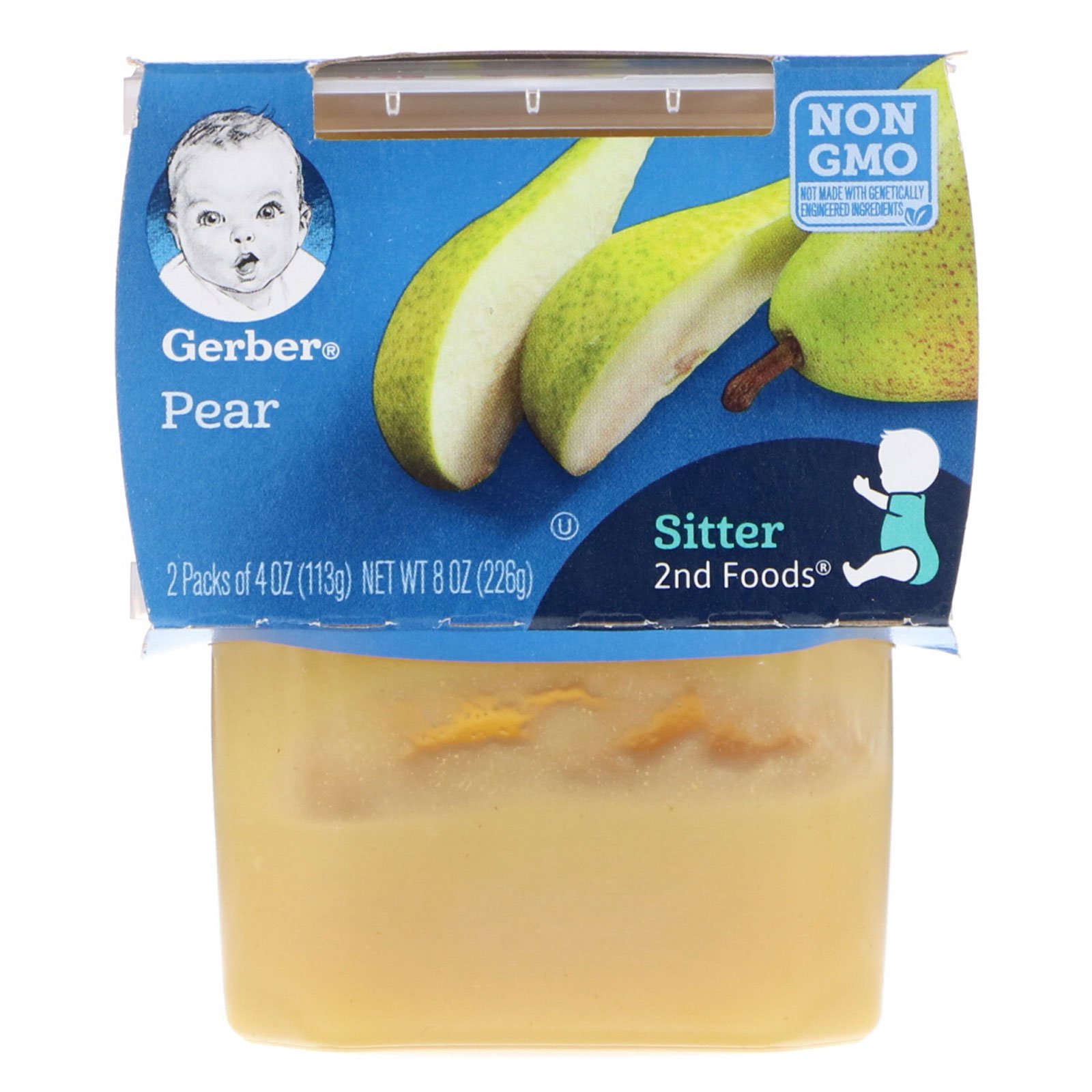Comprar Gerber, Pear, 2 Pack, 4 oz (113 g) Each