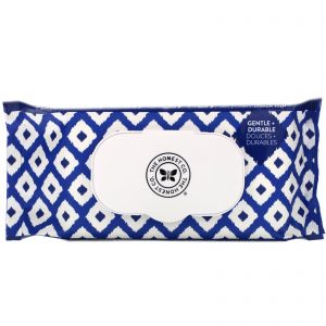 Comprar The Honest Company, Plant-Based Wipes, Blue Ikat, 72 Wipes