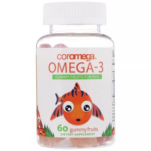 Comprar Coromega, Omega-3, Gummy Fruits for Kids, 60 Gummy Fruits