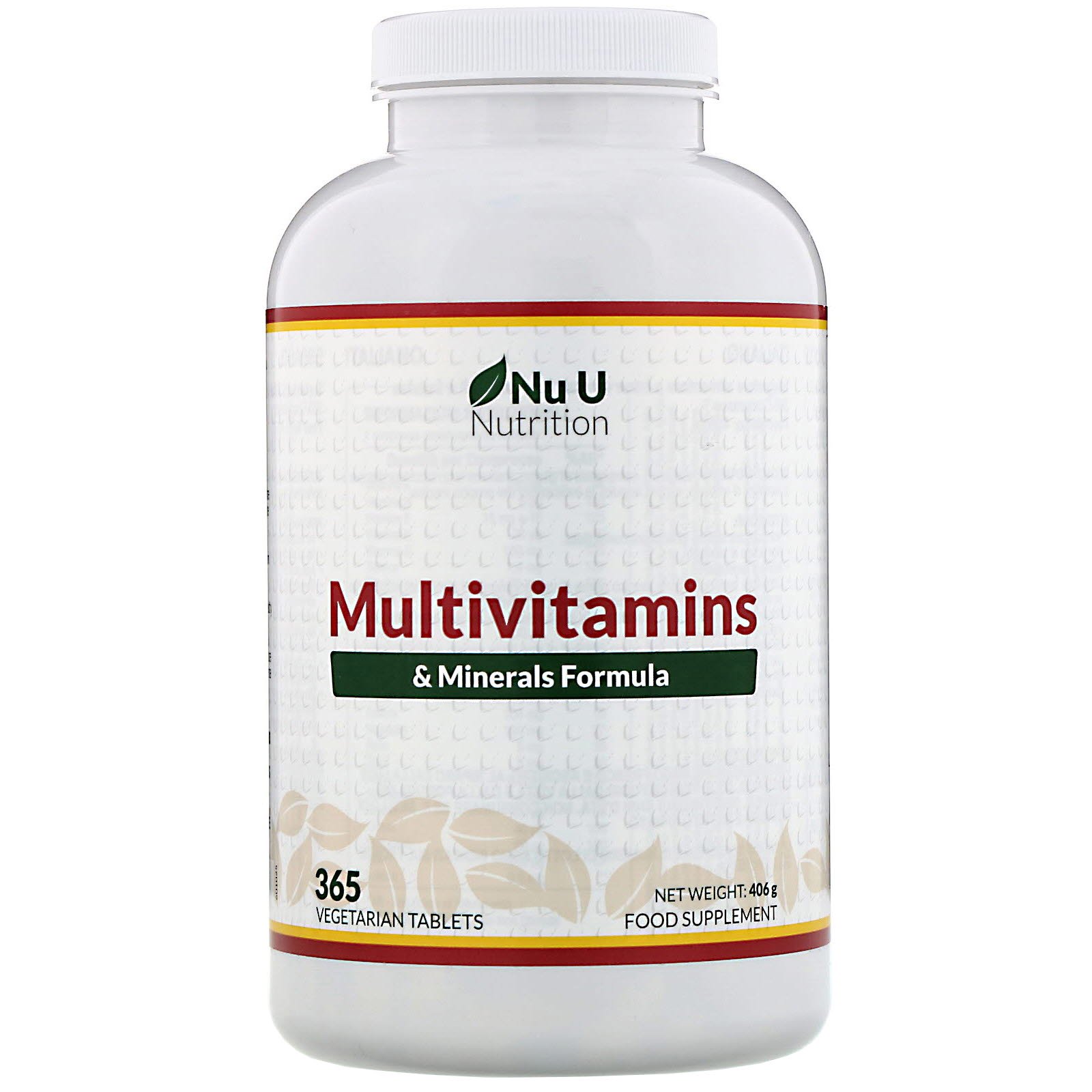Comprar Nu U Nutrition, Fórmula de Multivitaminas e Minerais, 365 Comprimidos Vegetarianos