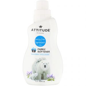 Comprar ATTITUDE, Fabric Softener, 40 Loads, Wildflowers, 33.8 fl oz (1 l)
