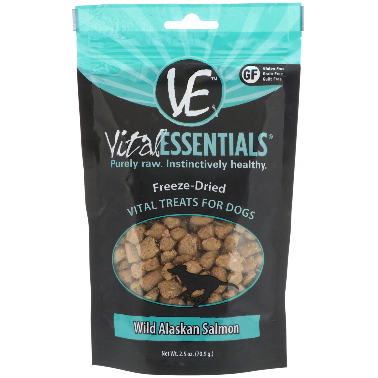 Comprar Vital Essentials, Freeze-Dried Treats For Dogs, Wild Alaskan Salmon, 2.5 oz (70.9 g)