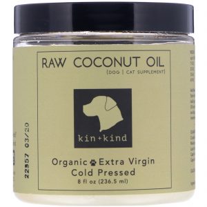 Comprar Kin+Kind, Raw Coconut Oil, Skin & Coat, 8 fl oz (236.5 ml)