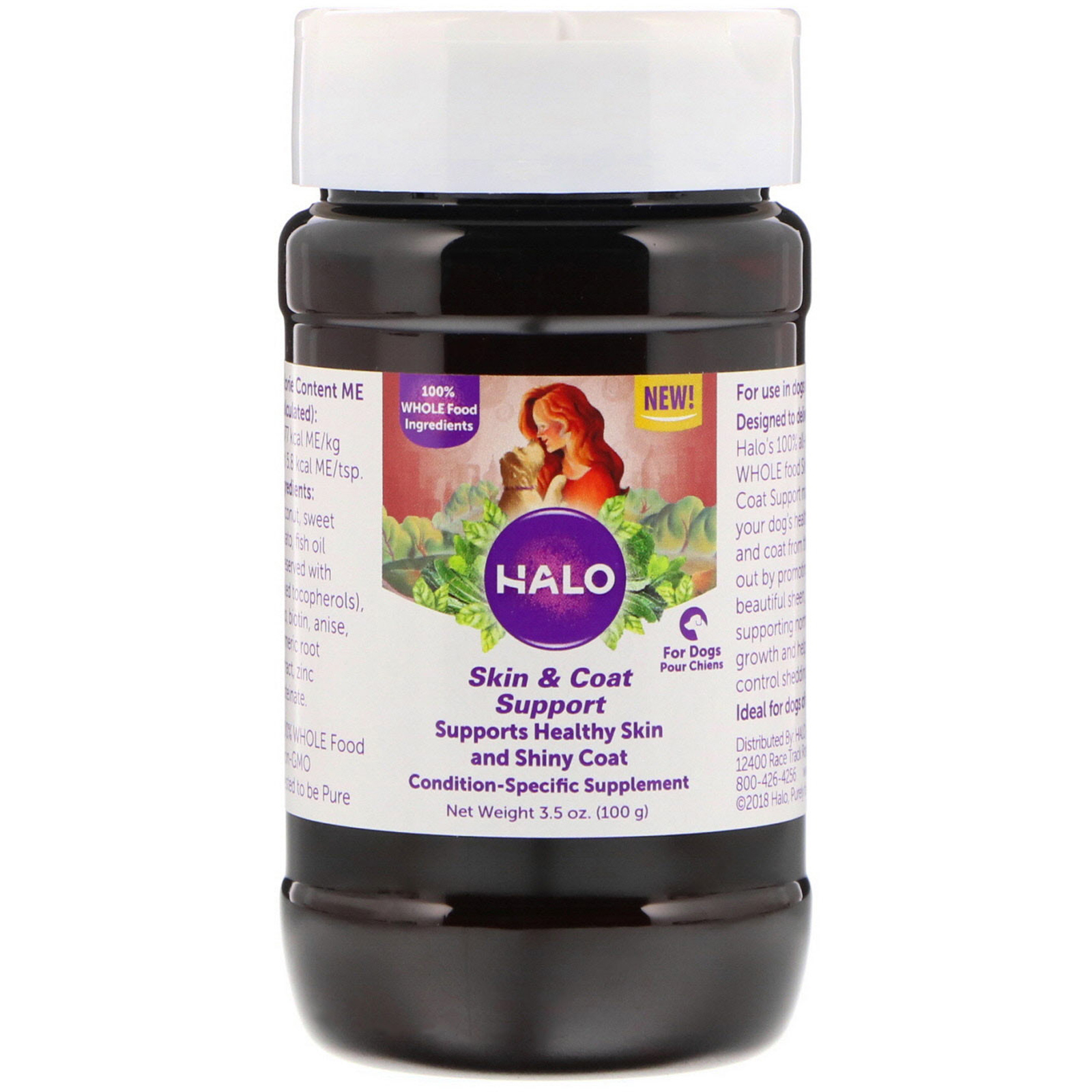 Comprar Halo, Suporte para Pele e Pelagem, Para Cães, 100 g - Imagem 3