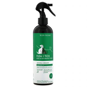 Comprar Kin+Kind, Pulgas e Carrapatos, Spray de Proteção para Cães e Gatos, 354 ml (12 fl oz)