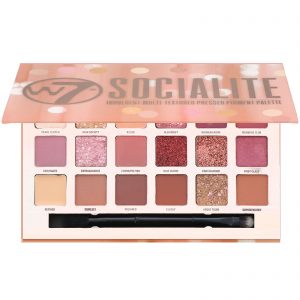 Comprar W7, Socialite, Paleta de Pigmentos Compactos com Várias Texturas Indulgentes, 17 g (0,59 oz)