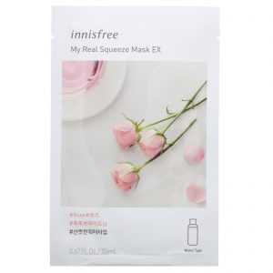 Comprar Innisfree, My Real Squeeze Mask EX, Rose, 1 Sheet, 0.67 fl oz (20 ml)