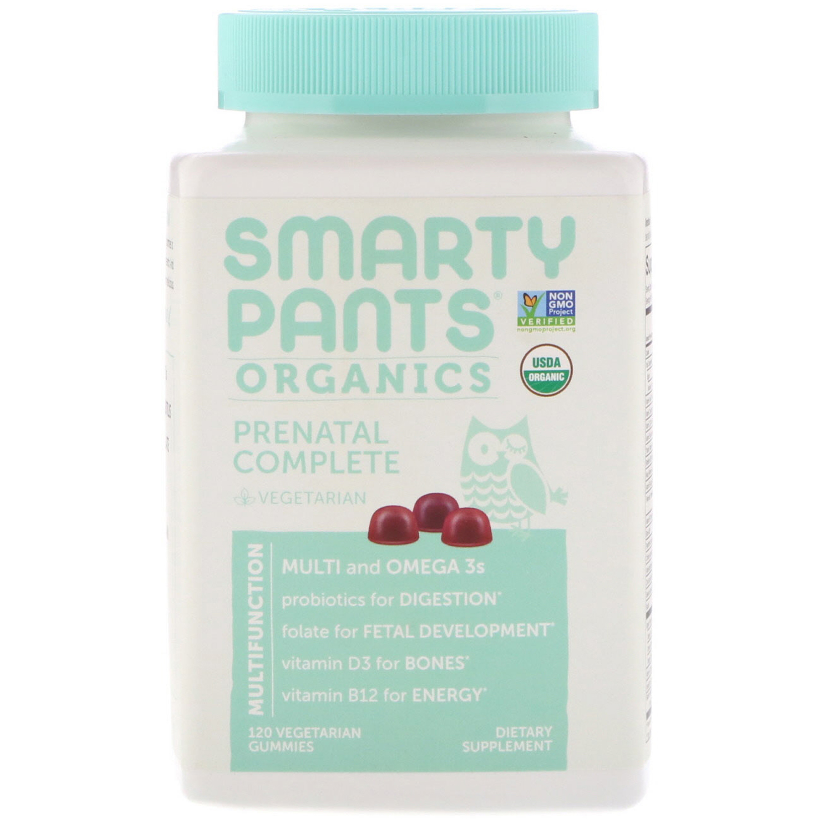 Comprar SmartyPants, Orgânico, Prenatal Complete, 120 Gomas Mastigáveis Vegetarianas
