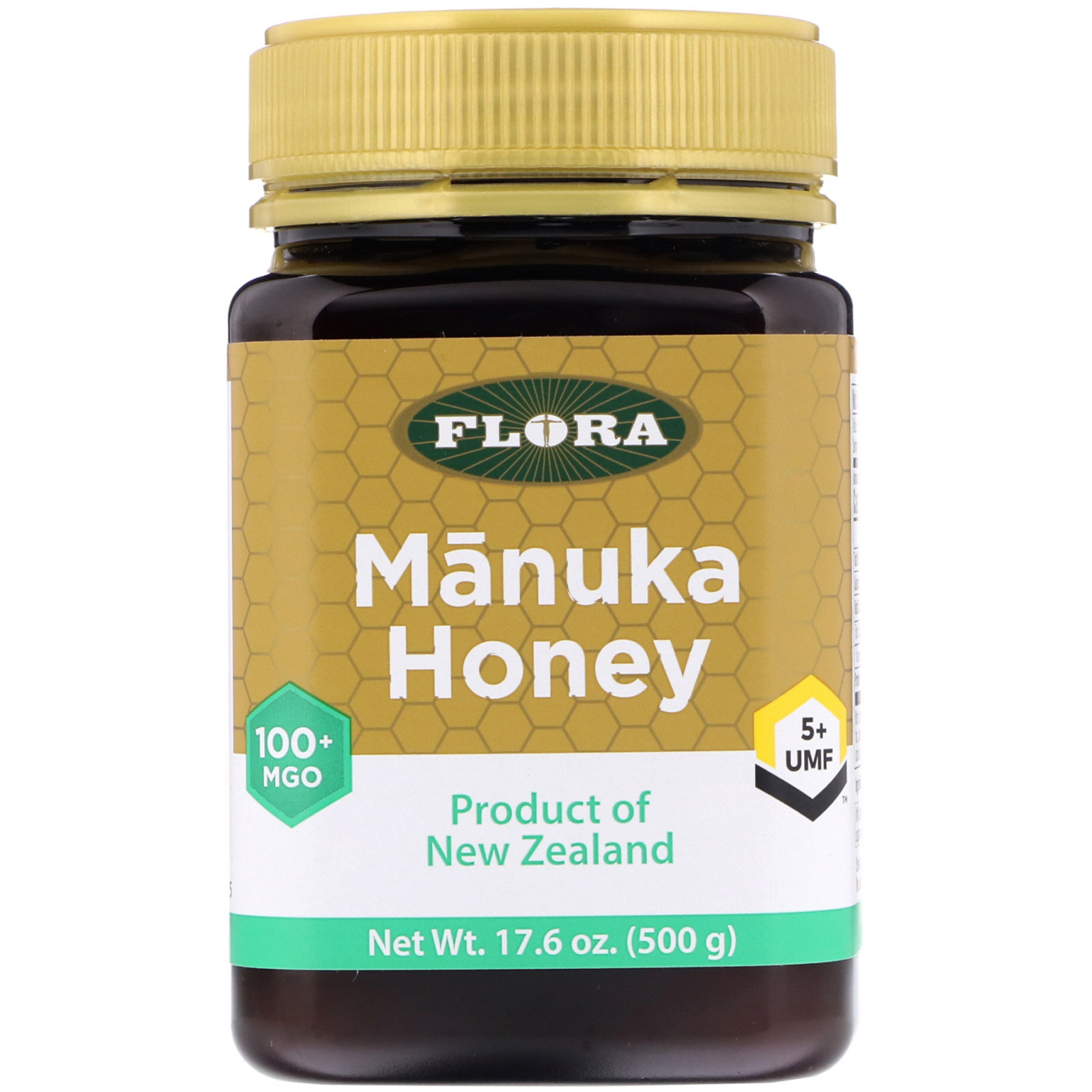 Comprar Flora, Manuka Honey, MGO 100+, 17.6 oz (500 g)