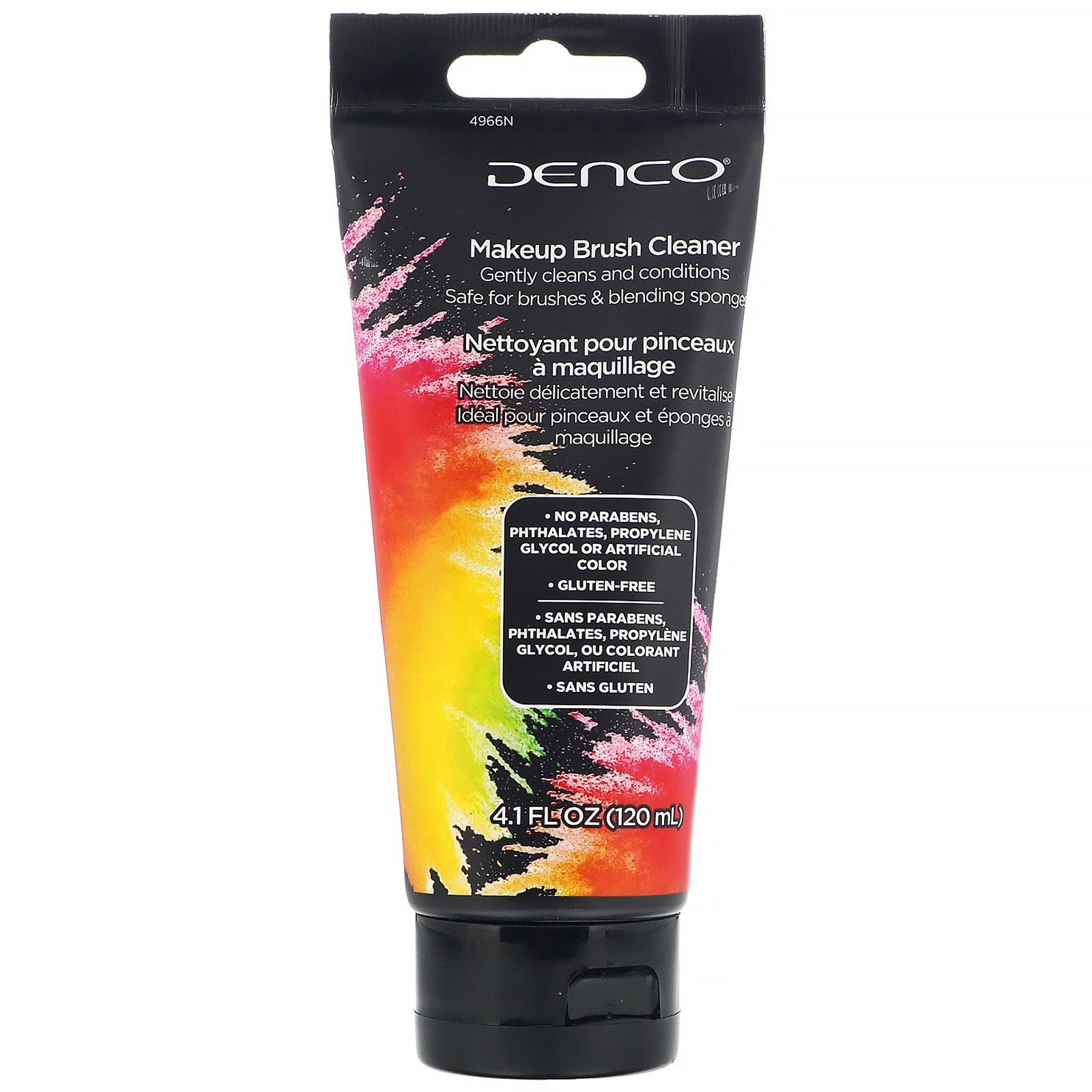 Comprar Denco, Loção de Limpeza de Pincel de Maquiagem, 120 ml (4,1 fl oz)