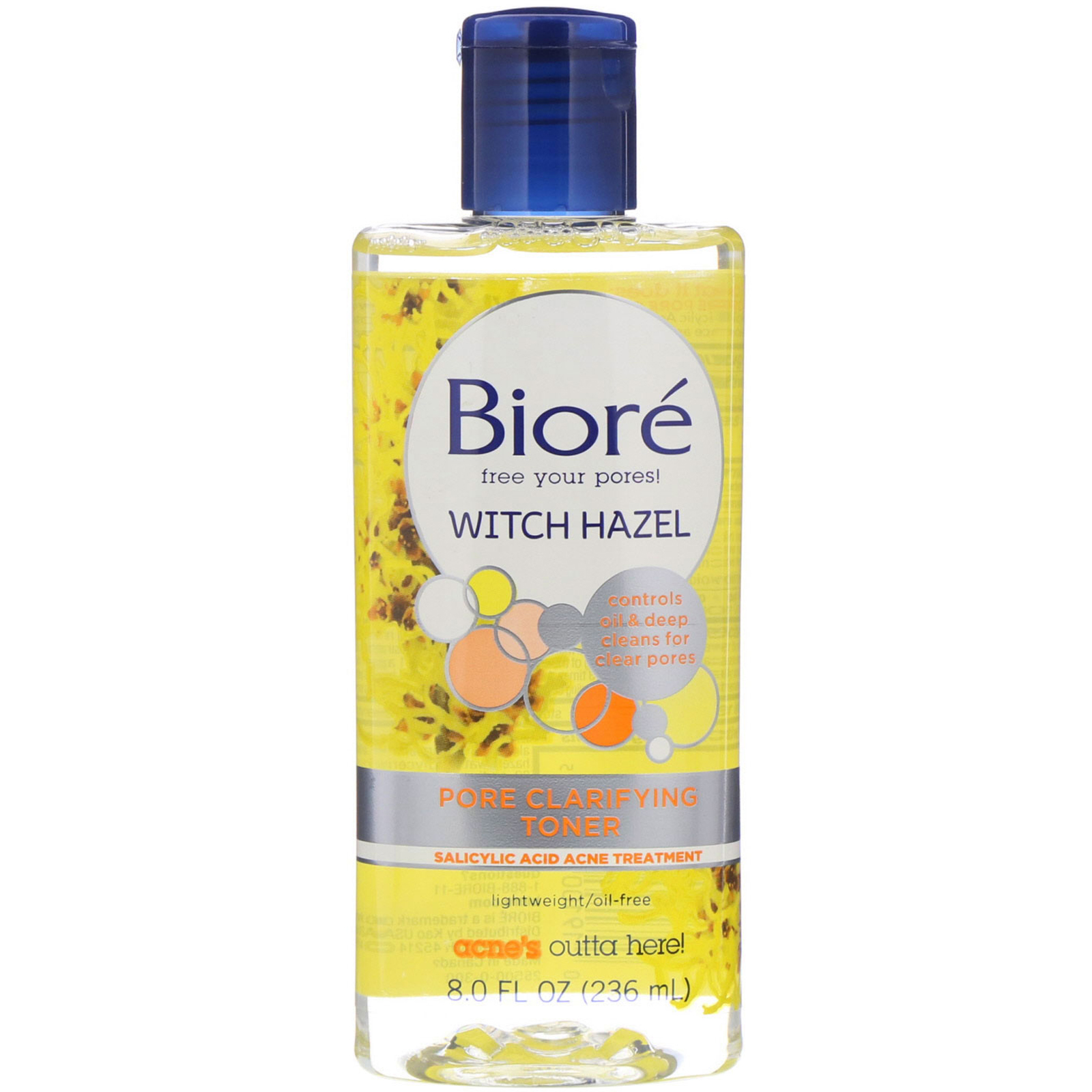Comprar Biore, Tônico clareador de poros, hamamélis, 8 fl oz (236 ml)