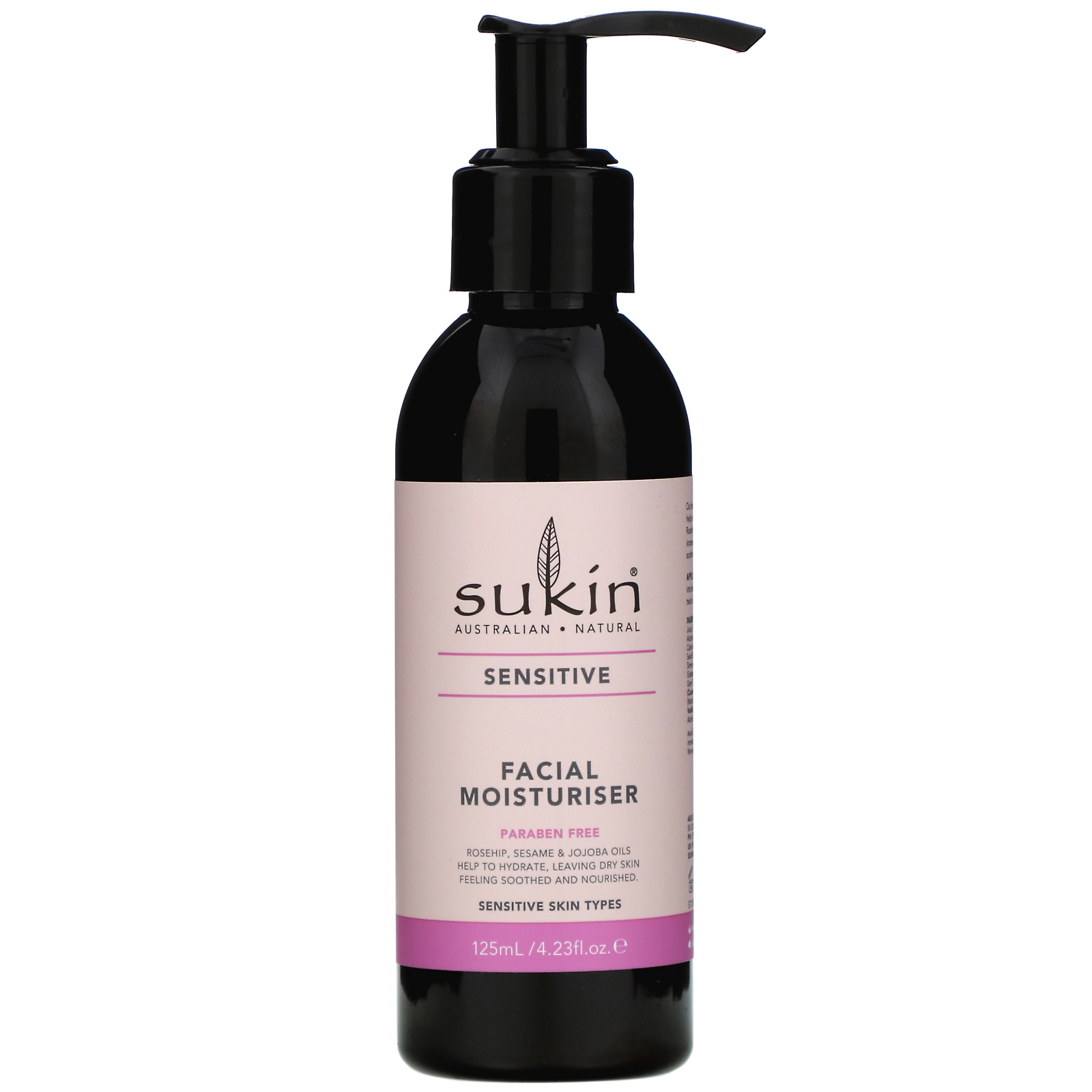 Comprar Sukin, Hidratante Facial, Peles Sensíveis, 125 ml (4,23 fl oz)