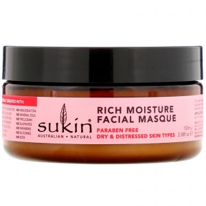 Comprar Sukin, Rich Moisture Facial Masque, Rosa Mosqueta, 100 ml (3,38 fl oz)